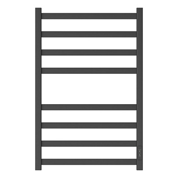 Полотенцесушитель электрический Point Меркурий PN83858B П8 500x800, диммер справа, черный