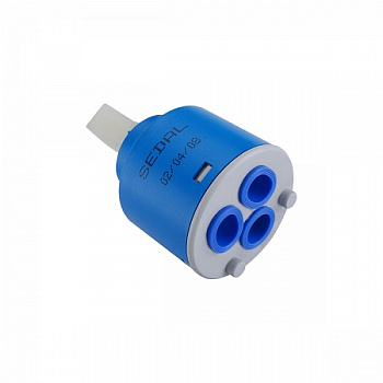 Картридж с керамическими пластинами д.40мм,удлиненный.SEDAL,LM8506P-BL