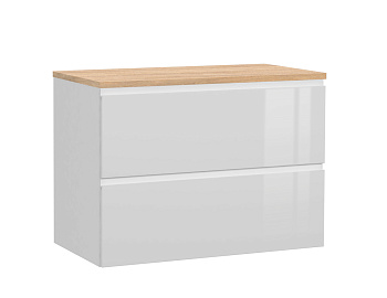 Тумба Cersanit MODUO 80 под раковину для устройства под столешницу подвесная  