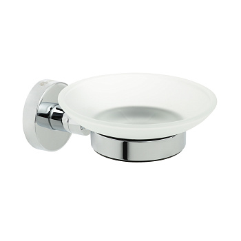 Мыльница стекло Fixsen COMFORT CHROME FX-85008, хром