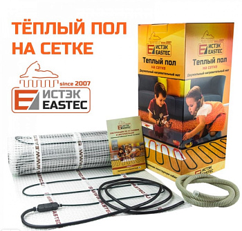 Комплект теплого пола на сетке EASTEC ECM - 6,0 м2