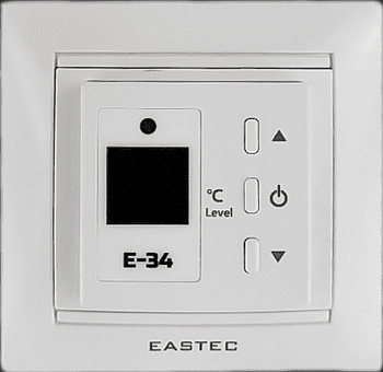 Терморегулятор EASTEC E-34 белый (Встраиваемый 3,5 кВт)