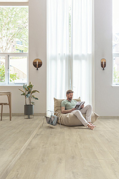 Плитка ПВХ Quick-Step Balance Click BACL40158 Дуб бархатный бежевый (2,105 м.кв/уп)