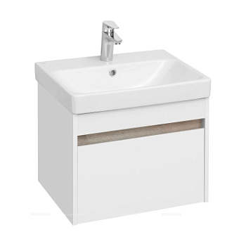 Тумба под раковину АКВАТОН МАРТИ 55 (53,2) подвесная, ясень шимо