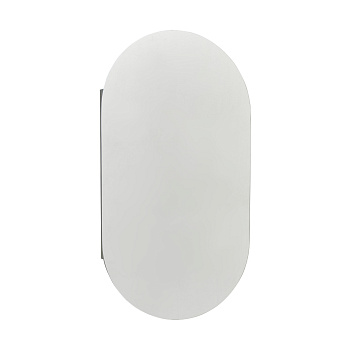 Зеркальный шкаф АКВАТОН ОЛИВИЯ 50, белый глянец