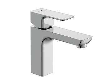 Смеситель для раковины Cersanit GEO однорычажный, с дон. клапаном, хром