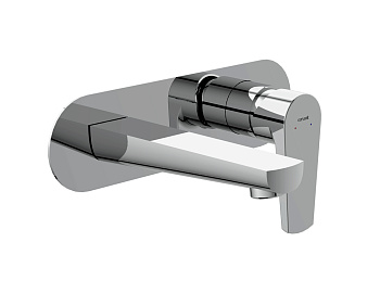Смеситель для раковины Cersanit MODUO встраиваемый однорычажный, хром