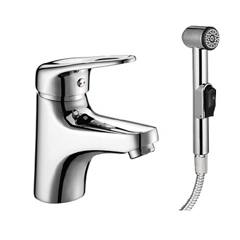 Смеситель Луна для умывальника монолитный и биде,керам.карт.40 мм Sedal, Lemark, LM4116C,хром