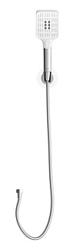 Душевой гарнитур (держатель лейки) ,3 режима ,шланг 150.Cersanit FERRO 64085,хром,квадрат