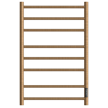 Полотенцесушитель электрический Point Аврора PN10858BR П8 500*800 диммер справа, бронза