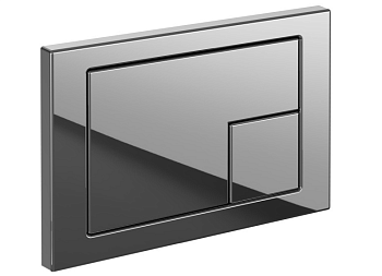 Кнопка Cersanit CORNER для LINK PRO/VECTOR/LINK/HI-TEC пластик хром глянцевый