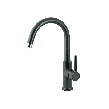 Смеситель Lemark Comfort для кухни с подключением к фильтру питьевой воды, антрацит