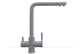 Смеситель для кухни ULGRAN Quartz, бетон