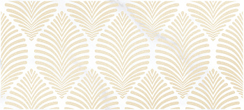 Керамическая вставка Cersanit Omnia OM2G051 узоры белый 200х440х8.5мм (7 шт/уп)