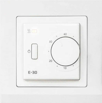 Терморегулятор EASTEC E - 30 белый, механический