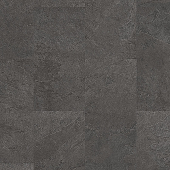 Плитка ПВХ Quick-Step Alpha Vinyl Tiles AVST40035 Сланец черный (1,848 м.кв/уп)
