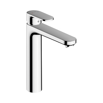 Смеситель для раковины Hansgrohe Vernis Blend, однорычажный, 190 с металлическим сливным гарнитуром