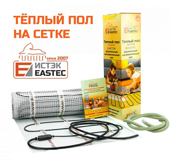 Комплект теплого пола на сетке EASTEC ECM - 1,0 м2