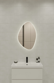Зеркало с подсветкой органик  Cersanit ECLIPSE smart 60х85