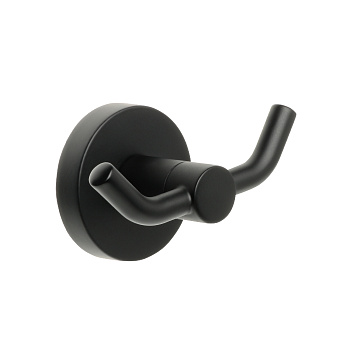 Крючок двойной Fixsen COMFORT BLACK FX-86005A, чёрный