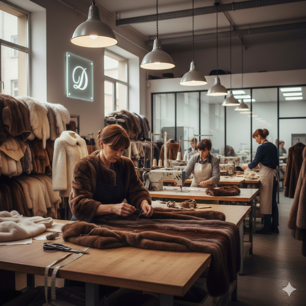 Фото Меховая фабрика «Дианель»: производство, материалы и контроль качества - 1