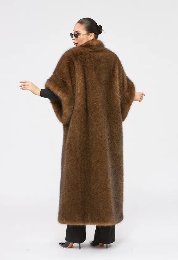 Фото Жилет из эко соболя - 3