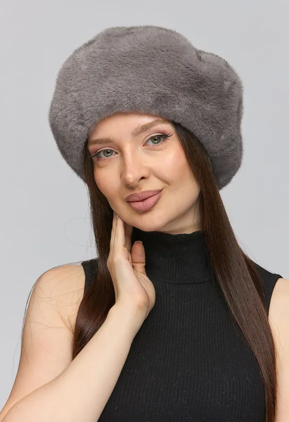 Фото Берет Серый Графит - 1