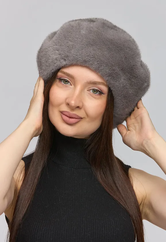 Фото Берет Серый Графит - 5