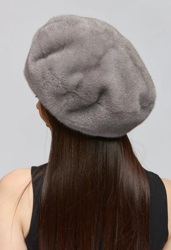 Фото Берет Серый Графит - 8