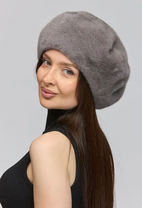Фото Берет Серый Графит - 6