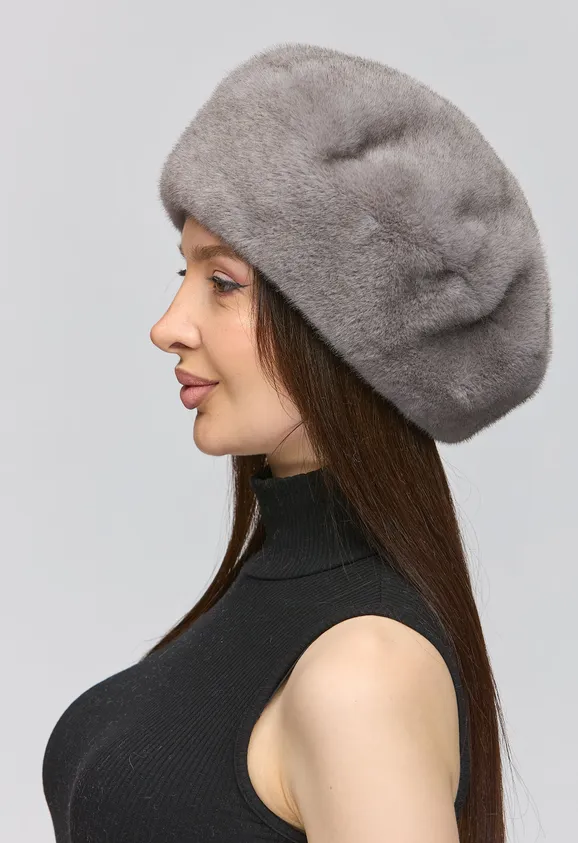 Фото Берет Серый Графит - 7