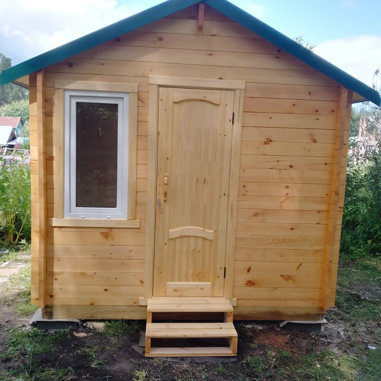 Дом мини-брус «Искра», 3×4 м.