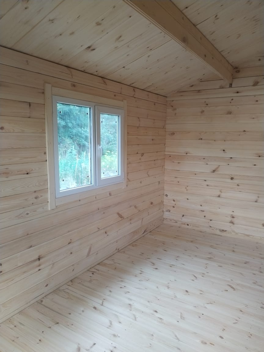 Дом мини-брус «Престиж-3», 6×6 м.