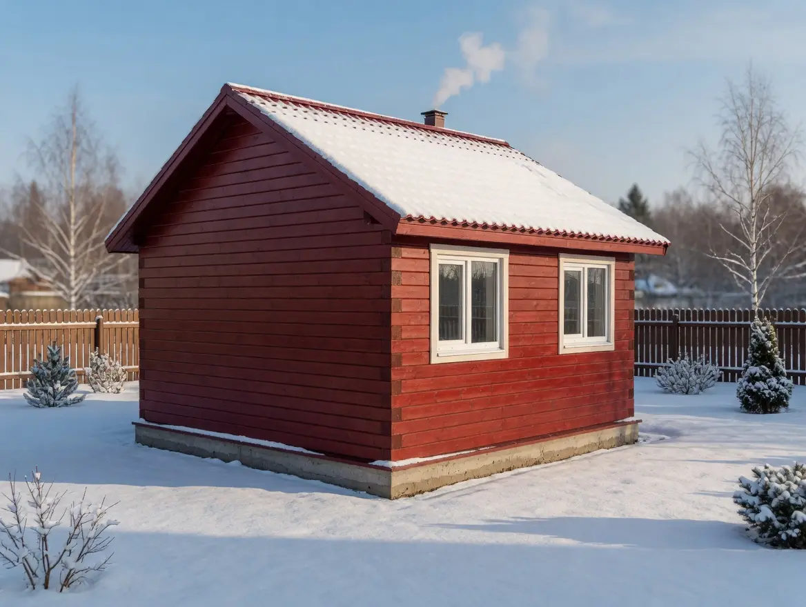 Дом из строганного бруса 5×5 м