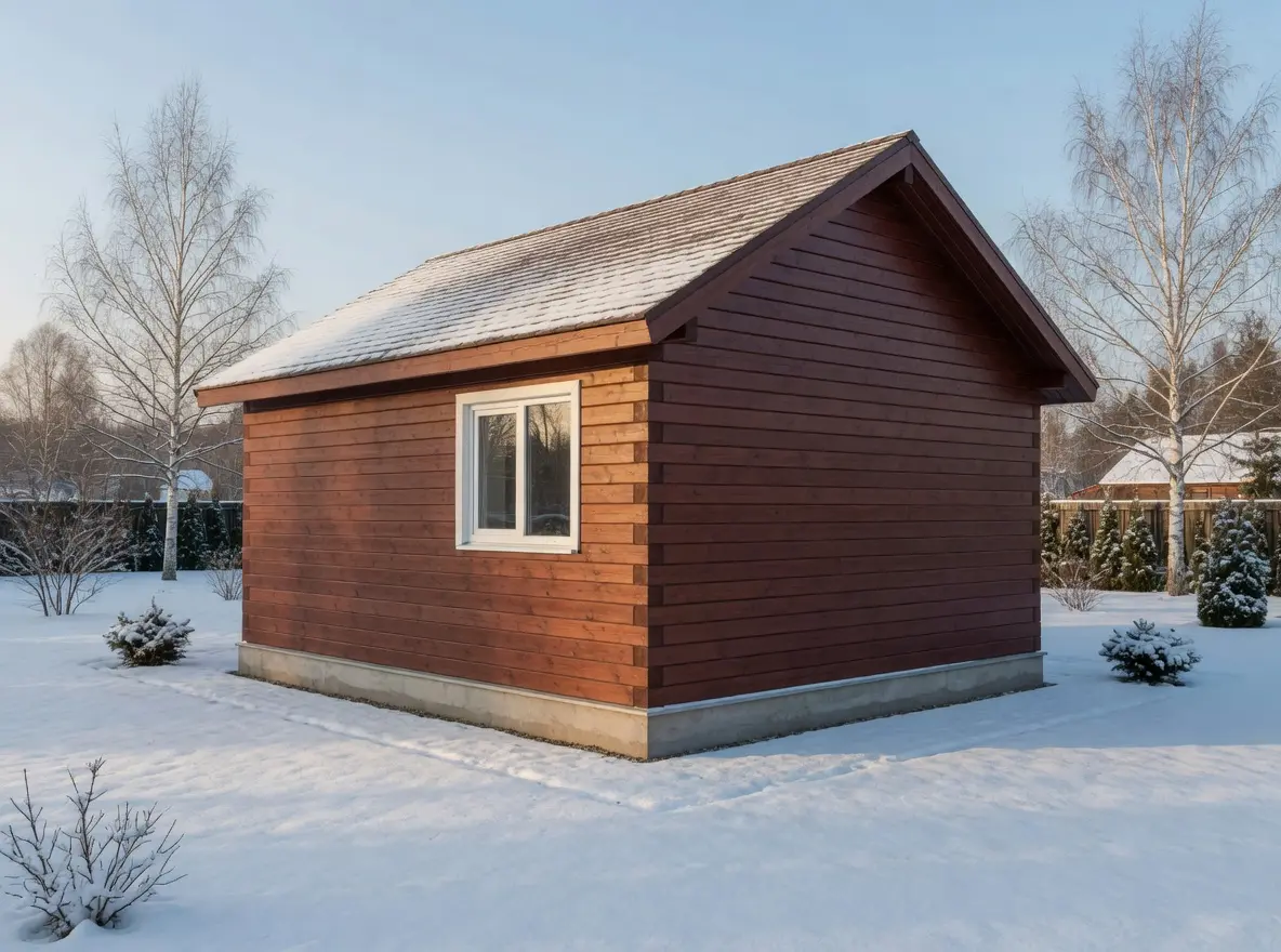 Дом из строганного бруса 5×6 м