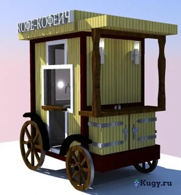 Строим киоска - карета Ростове на Дону