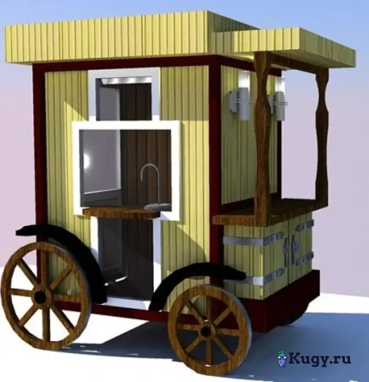 Строим киоска - карета Ростове на Дону