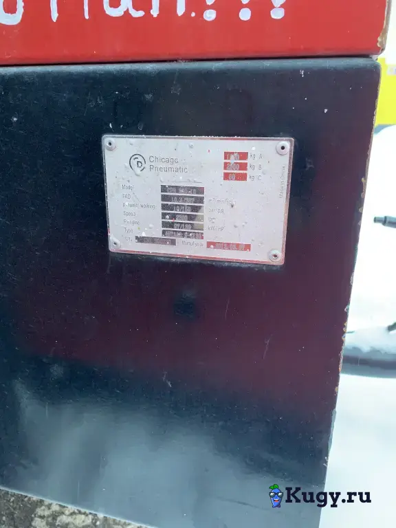 Дизельный компрессор бу Chicago CPS 350 10 м3/мин