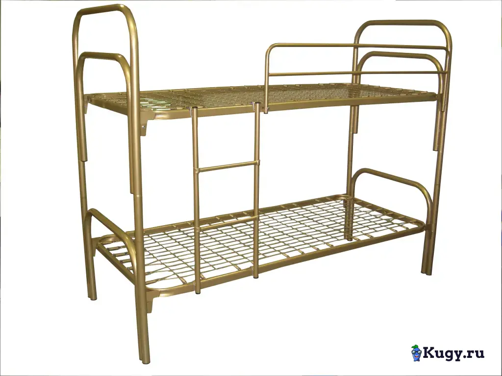 Кровати металлические высокого качества с лестницами