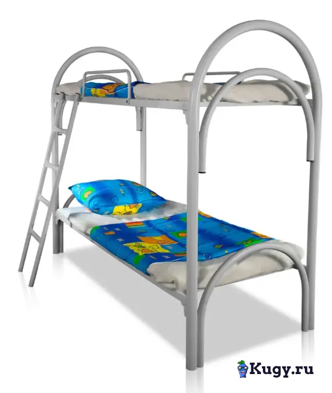 Кровати металлические высокого качества с лестницами