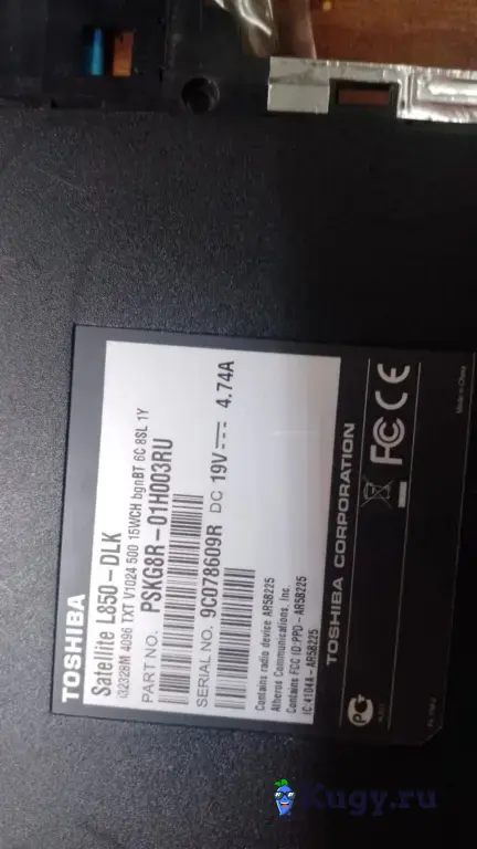 Запчасти для ноутбука Toshiba Satellite L850-DLK