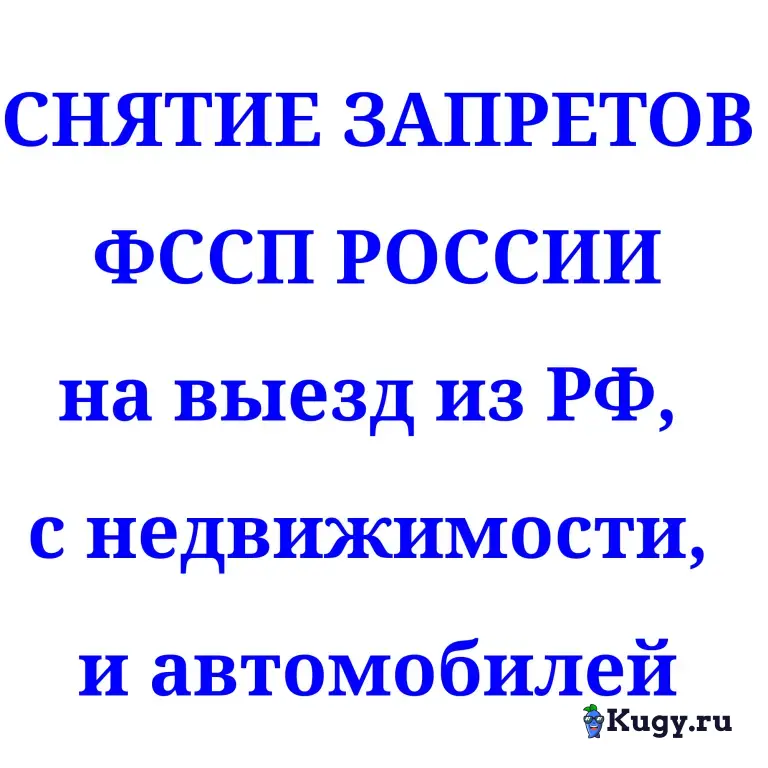 Снятие запретов, арестов и ограничений судебных приставов | Бесплатная консультация