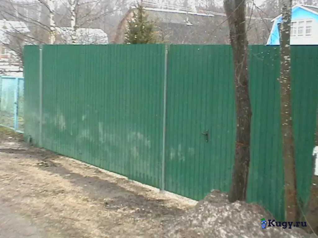 Монтаж заборов и ограждений.