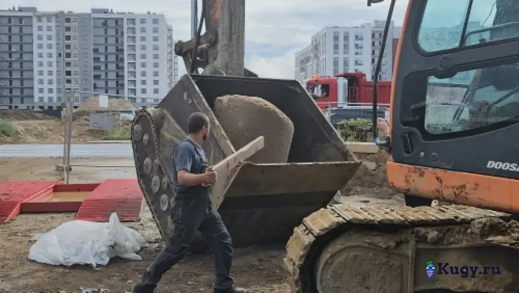 Просеивающий ковш для экскаватора