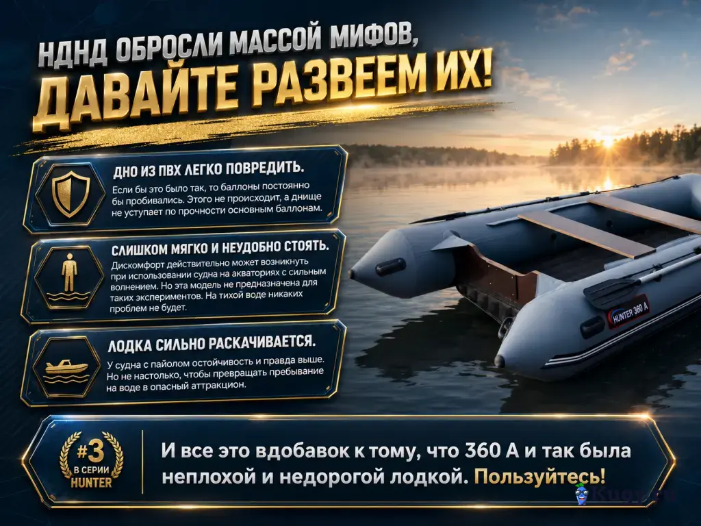 Моторная лодка Хантер 360 А