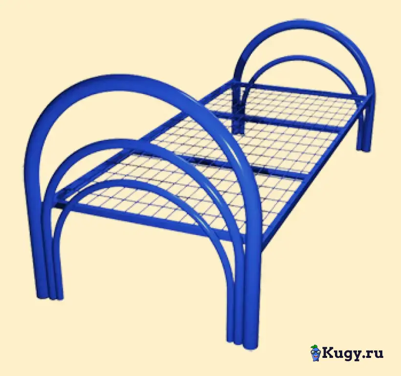 Кровати металические в летние лагеря крупным оптом