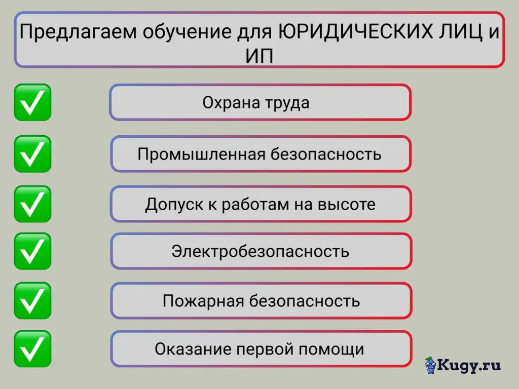 Повышение квалификации, Охрана труда, пожарная безопасность, обучение