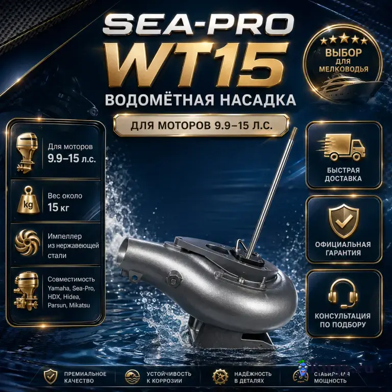 Водометная насадка на мотор Sea-Pro WТ15