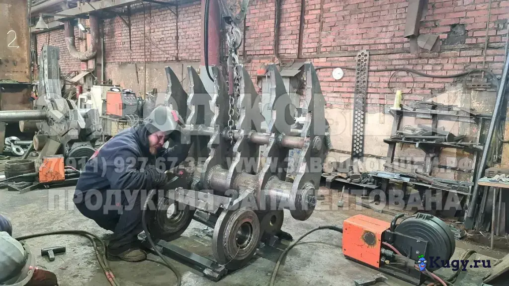 корчеватель пней подходит для экскаваторов различных марок и моделей