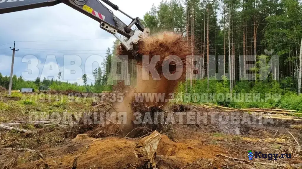 Корчеватель пней .
